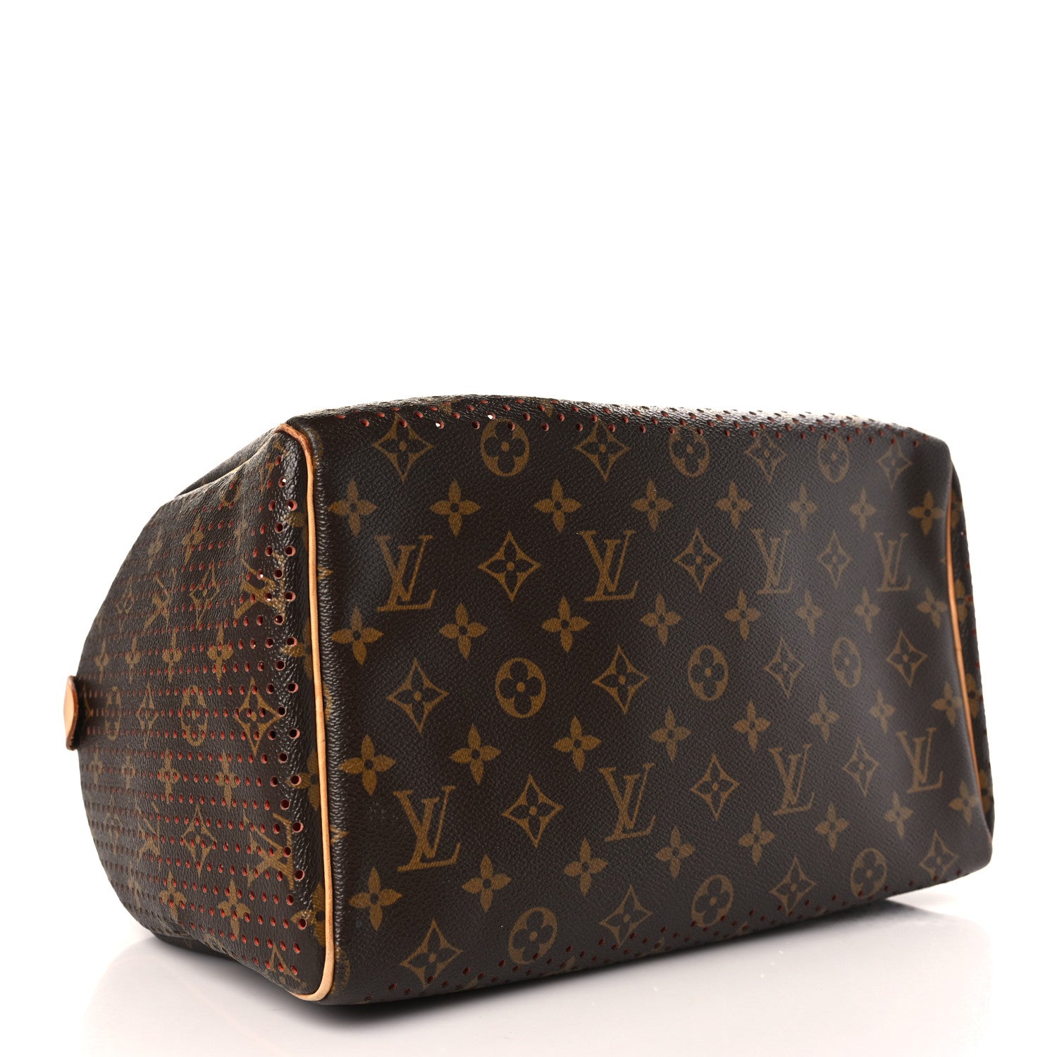 Louis Vuitton Monogram Perforated Speedy 30 Orange 6 of 8