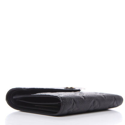 Louis Vuitton Empreinte Victorine Wallet Black 4 of 7