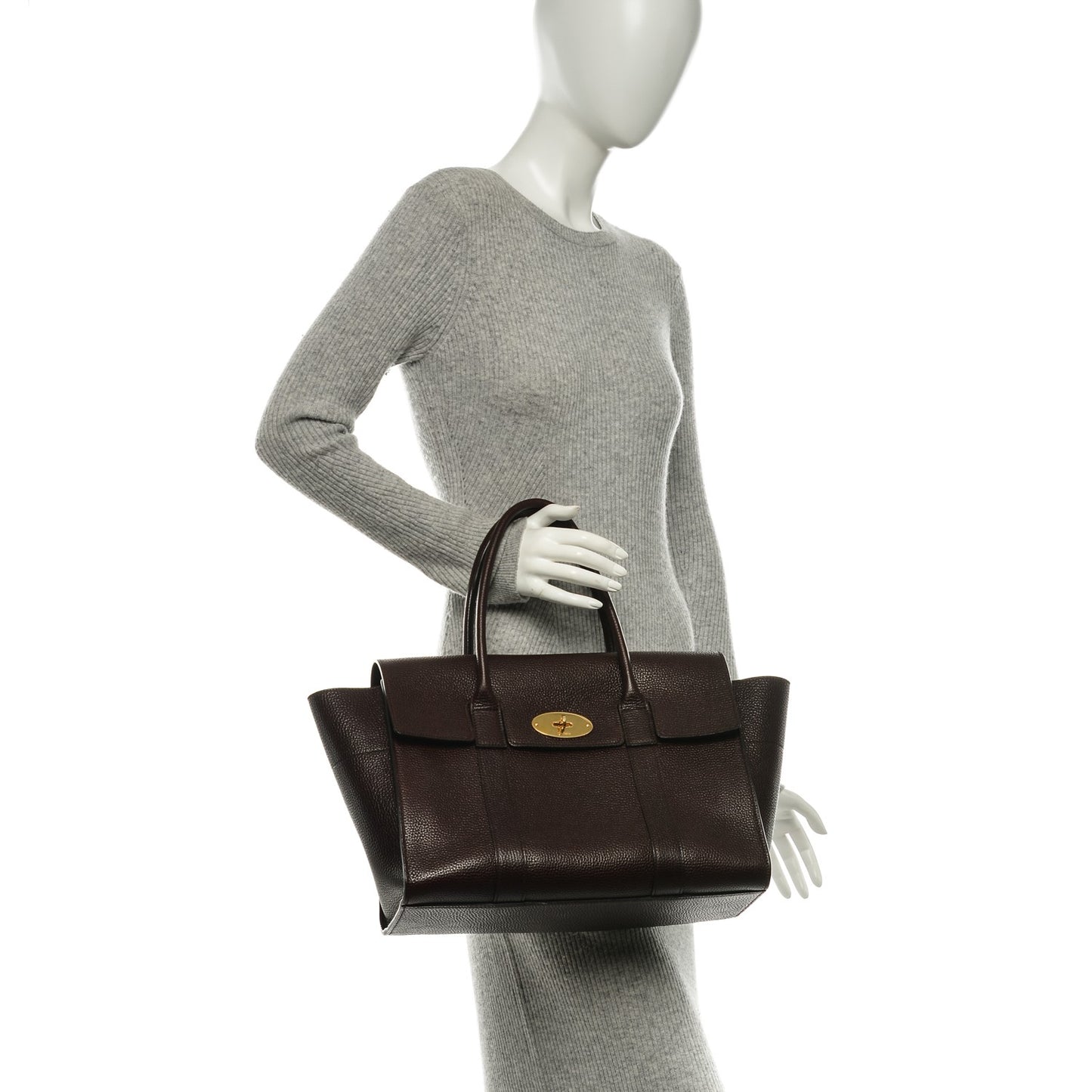 Natural Grain Calfskin New Bayswater Oxblood