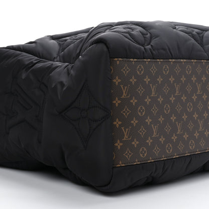 Louis Vuitton Econyl Monogram Pillow Giant Onthego GM Black 7 of 8