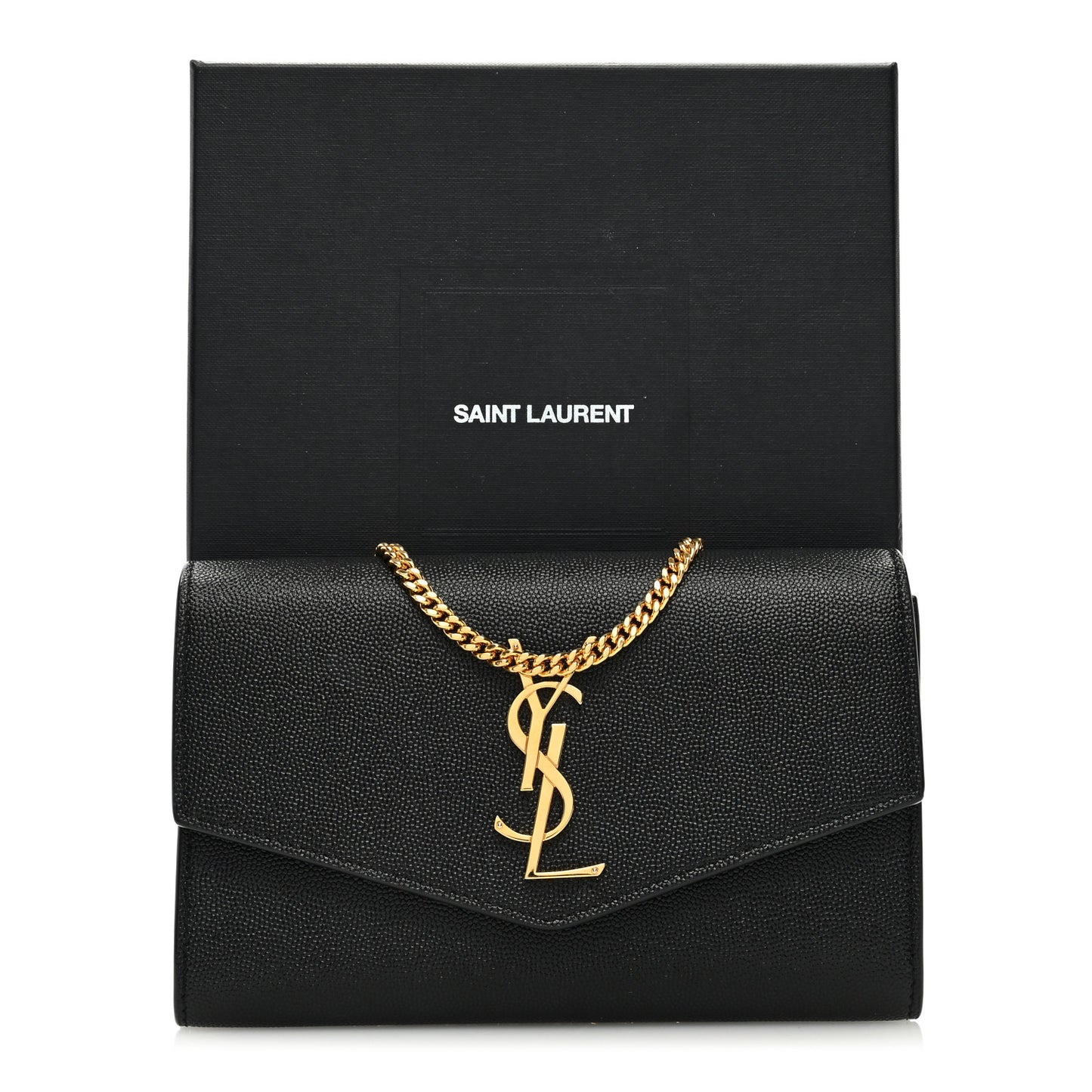 Grain De Poudre Uptown Chain Wallet Black