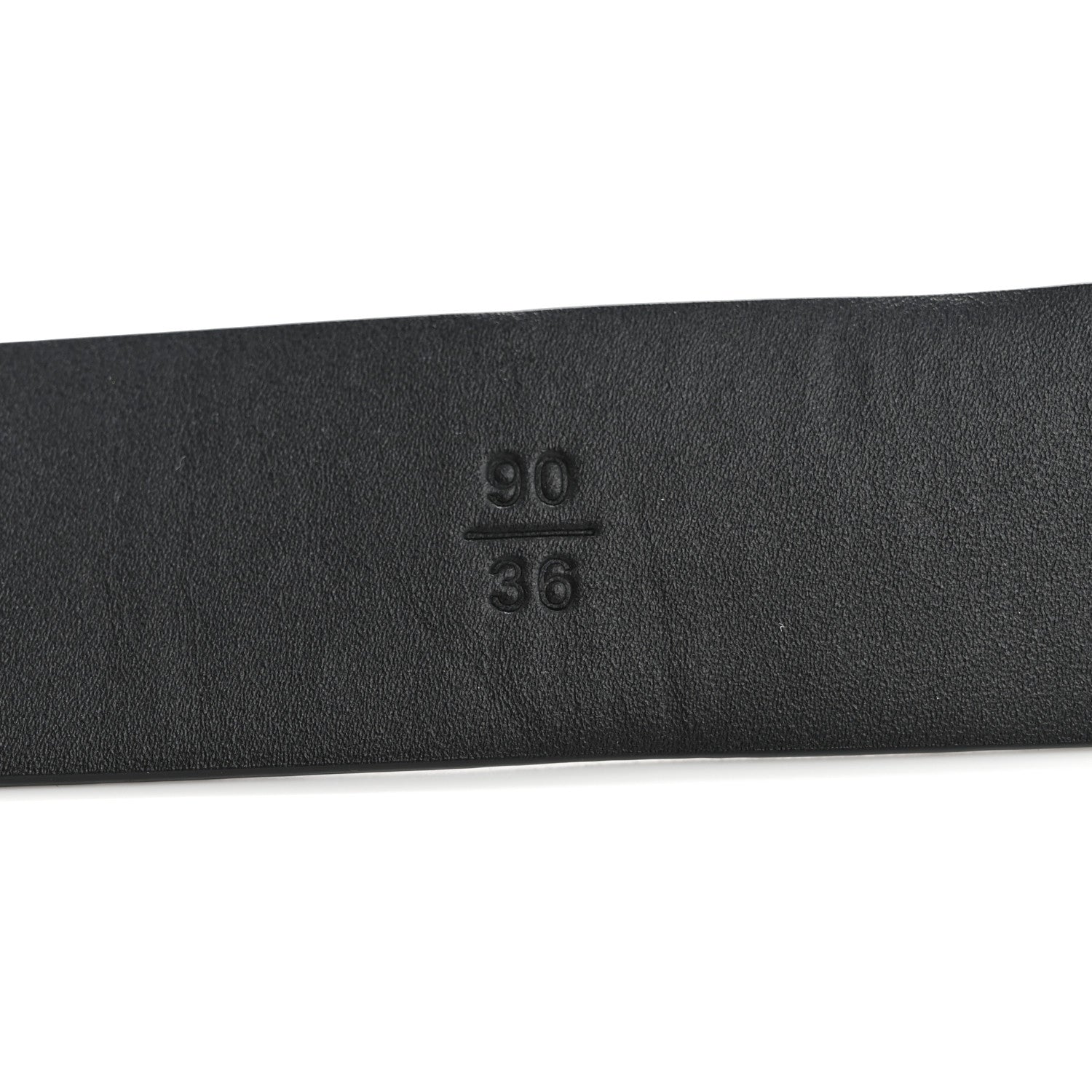 Chanel Calfskin Metal Enamel CC Belt 90 36 Black 6 of 8