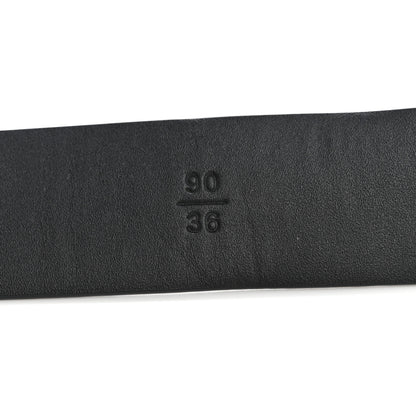 Chanel Calfskin Metal Enamel CC Belt 90 36 Black 6 of 8