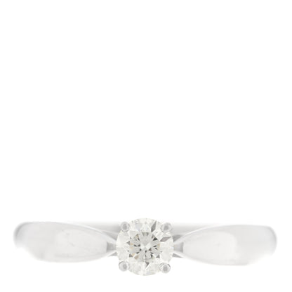 Tiffany Platinum Diamond .21ct Harmony Solitaire Engagement Ring 48 4.5 1 of 6