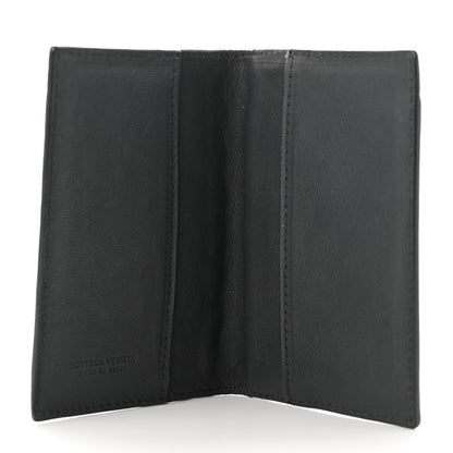 Bottega Veneta Nappa Intrecciato Bi-Fold Card Holder ID Wallet Black 5 of 6