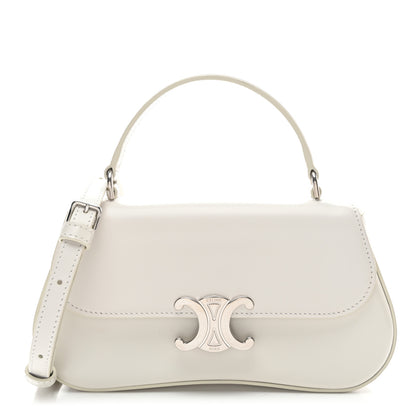 Celine Shiny Calfskin Teen Lola Bag White 1 of 10