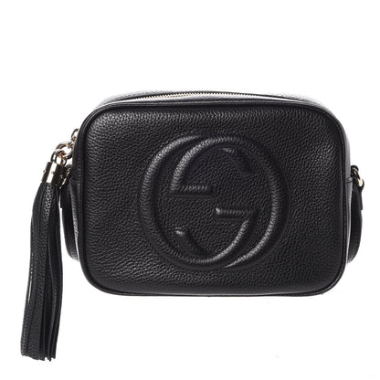 Gucci Pebbled Calfskin Small Soho Disco Bag Black 1 of 7
