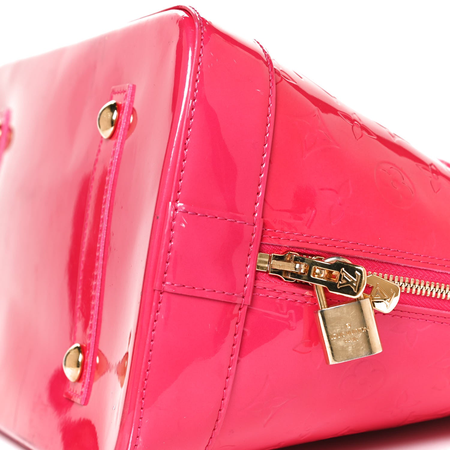 Louis Vuitton Vernis Alma GM Rose Pop 12 of 13
