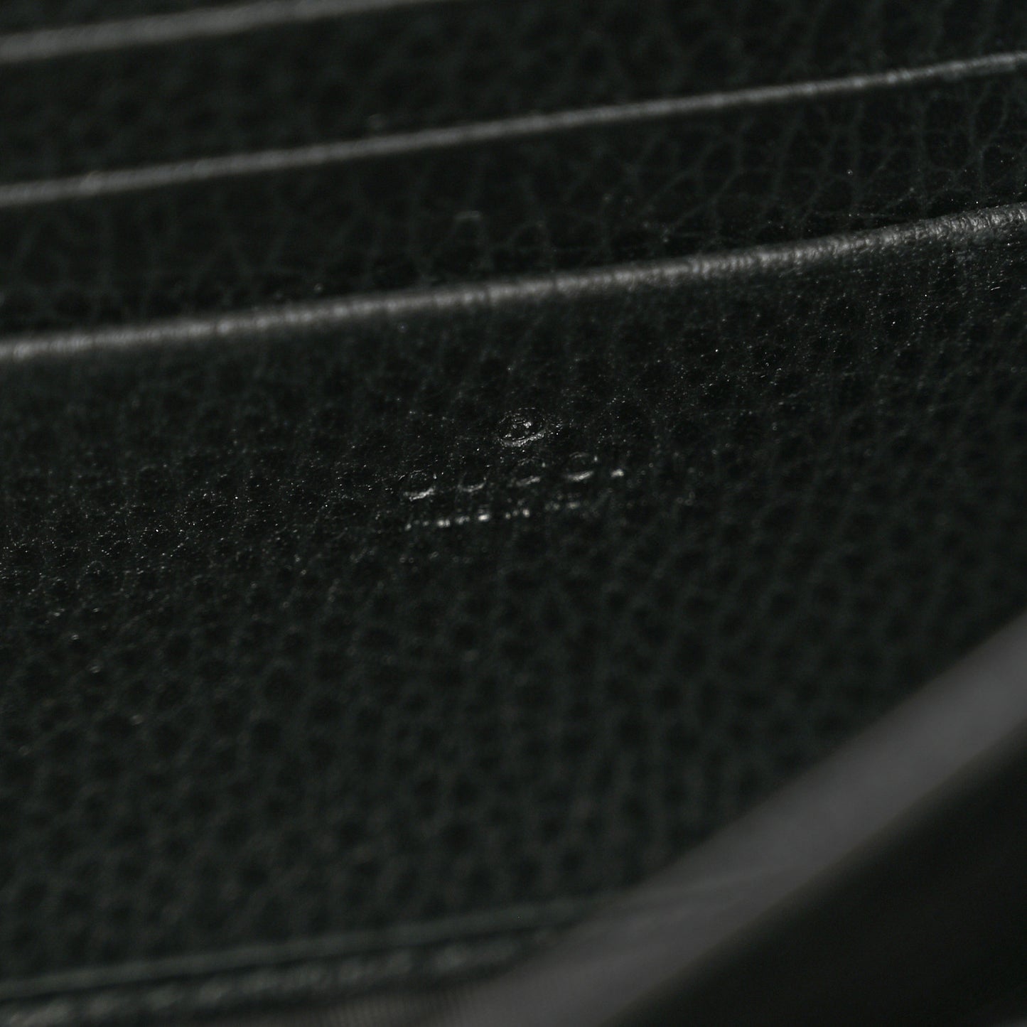 Calfskin Mini Dionysus Chain Wallet Black