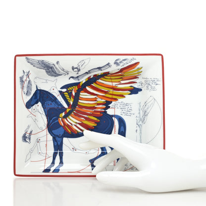 Hermes Porcelain Pegase Change Tray Anis Outremer 2 of 7