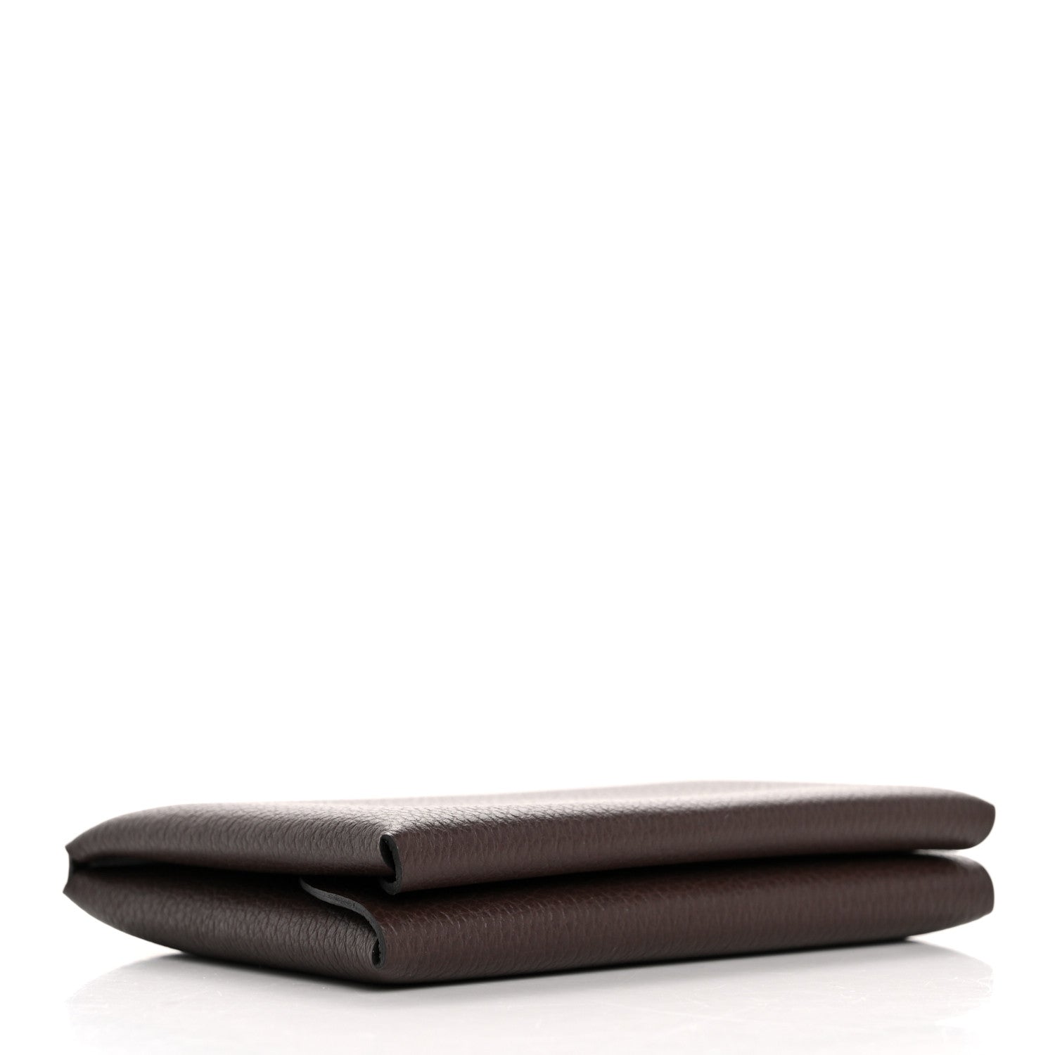 Hermes Evercolor Calvi Duo Card Case Chocolate 4 of 8