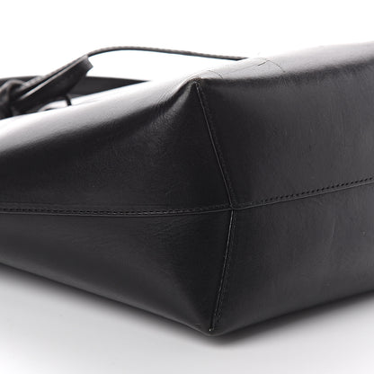 Mansur Gavriel Vegetable Tanned Calfskin Mini Bucket Bag Black 7 of 8