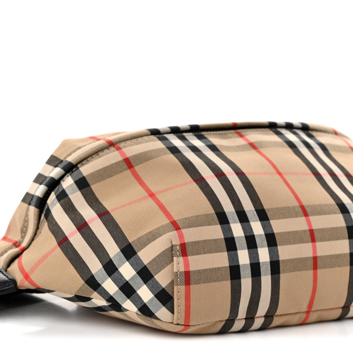 Nylon Vintage Check Medium Sonny Bum Bag  Archive Beige Black