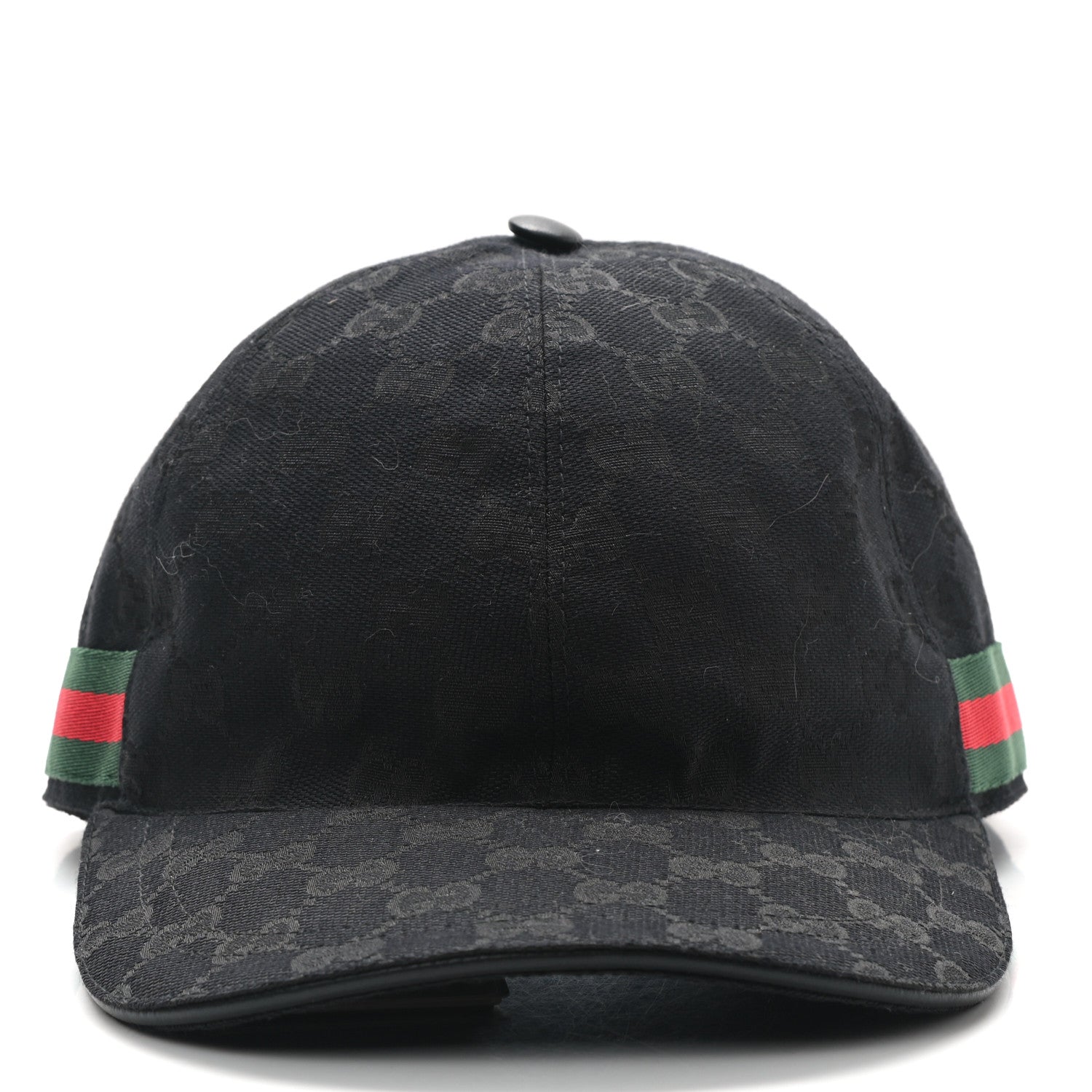 Gucci Monogram Web Baseball Hat S Black 3 of 8