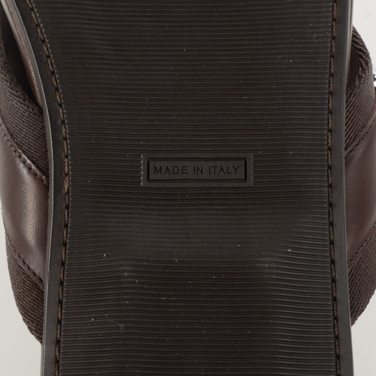 Louis Vuitton Leather Atoll Thong Sandals 38 Cacao 9 of 10