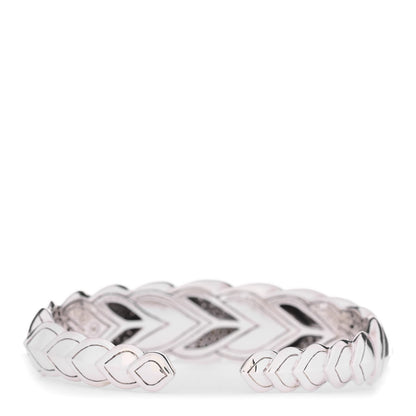 John Hardy Sterling Silver Diamond Legends Naga Cuff Bracelet 3 of 4