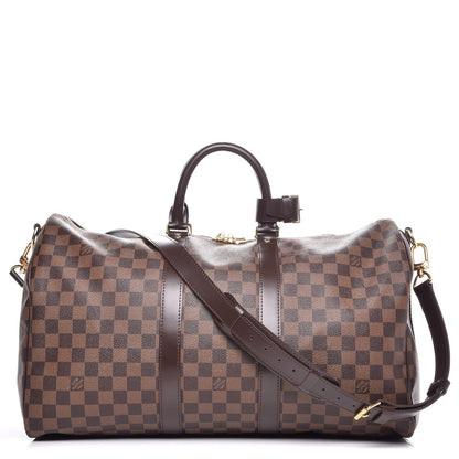 Louis Vuitton Damier Ebene Keepall Bandouliere 45 1 of 11