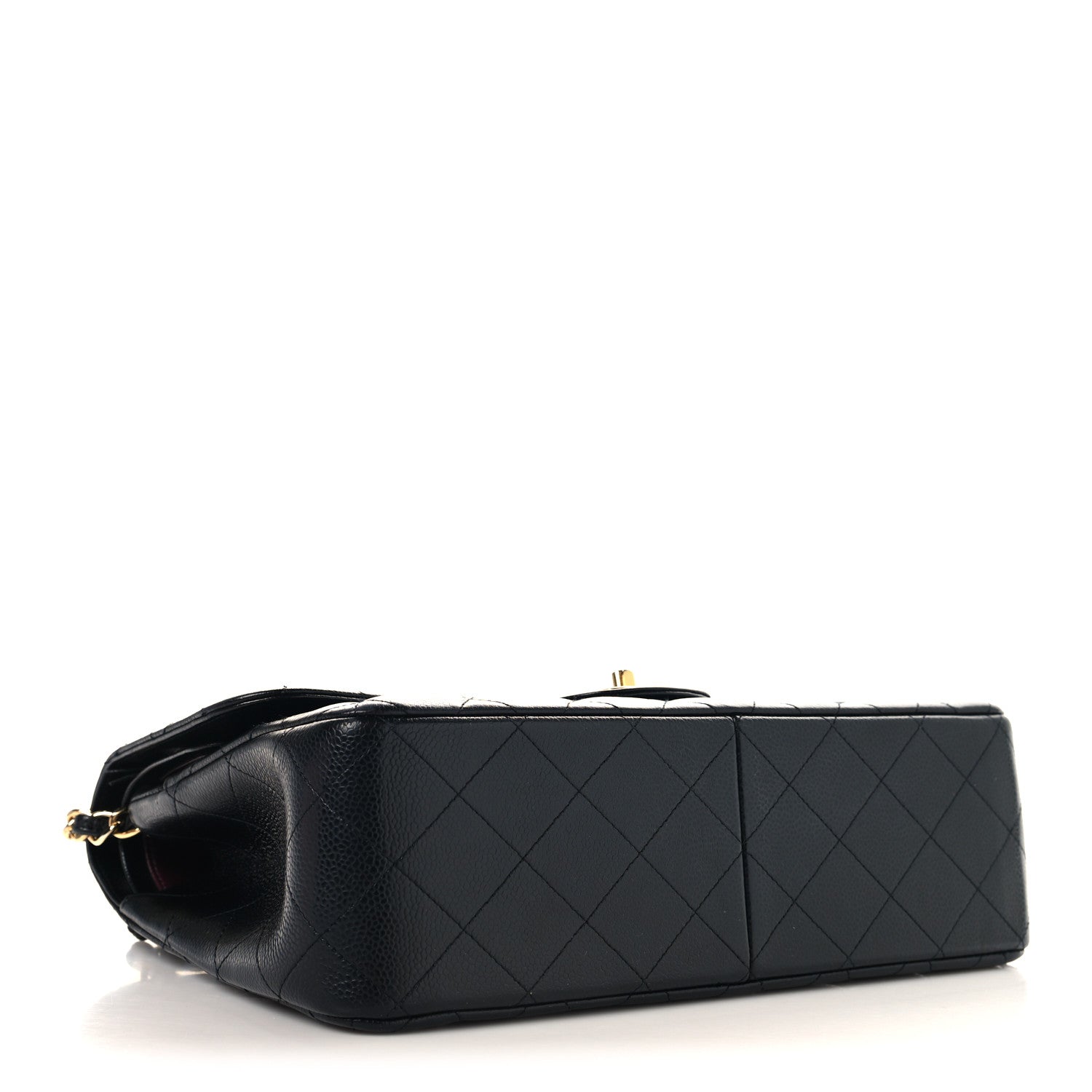 Chanel Caviar Quilted Jumbo Double Flap Black 4 of 10