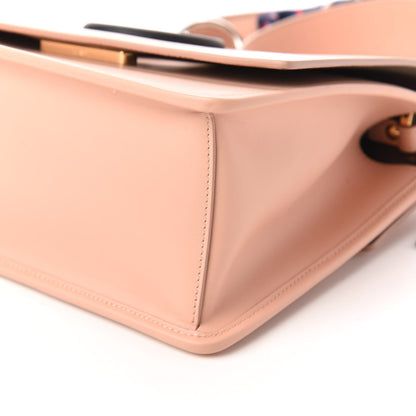 Fendi Vitello Century F is Fendi Kan I Shoulder Bag Baby Pink Black 8 of 11