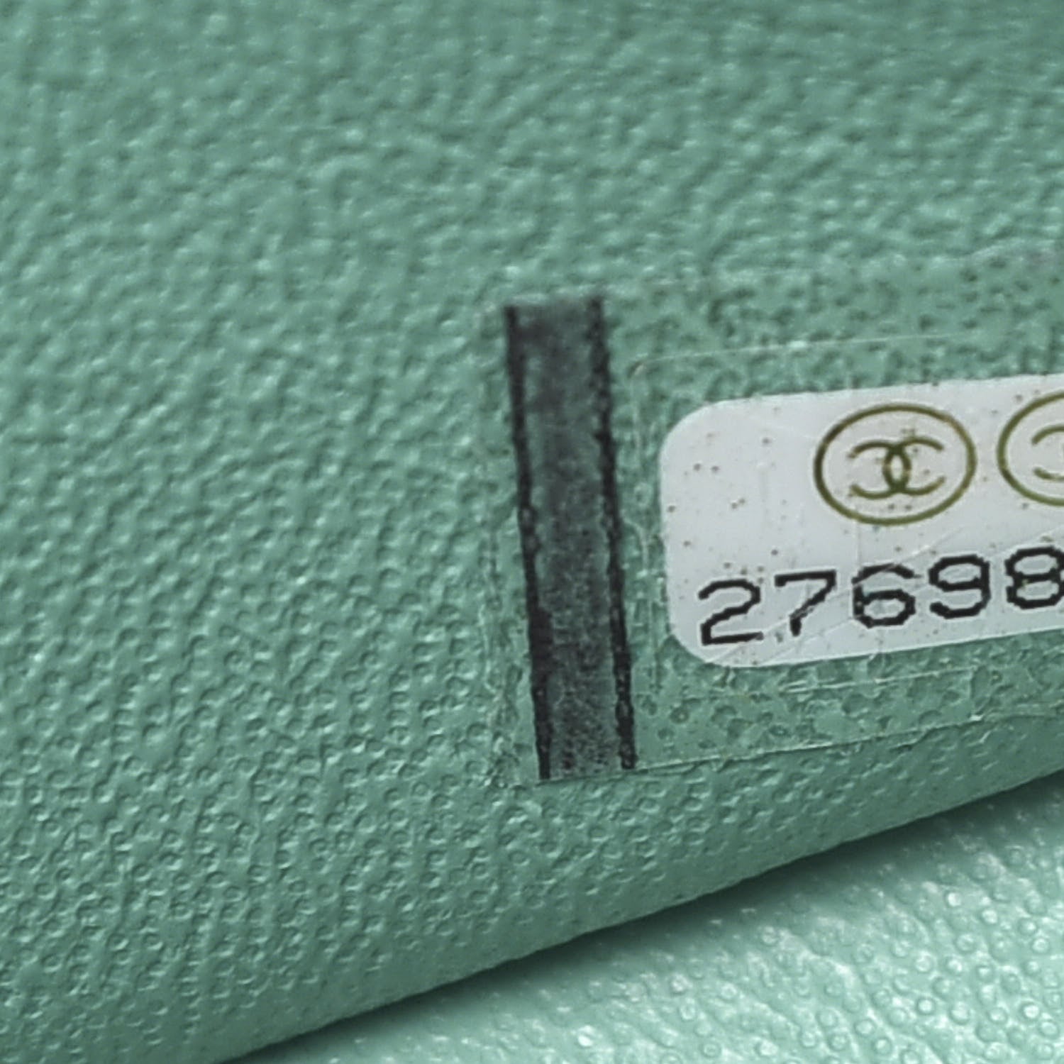 Chanel Lambskin Quilted Mini Square Flap Turquoise 7 of 10