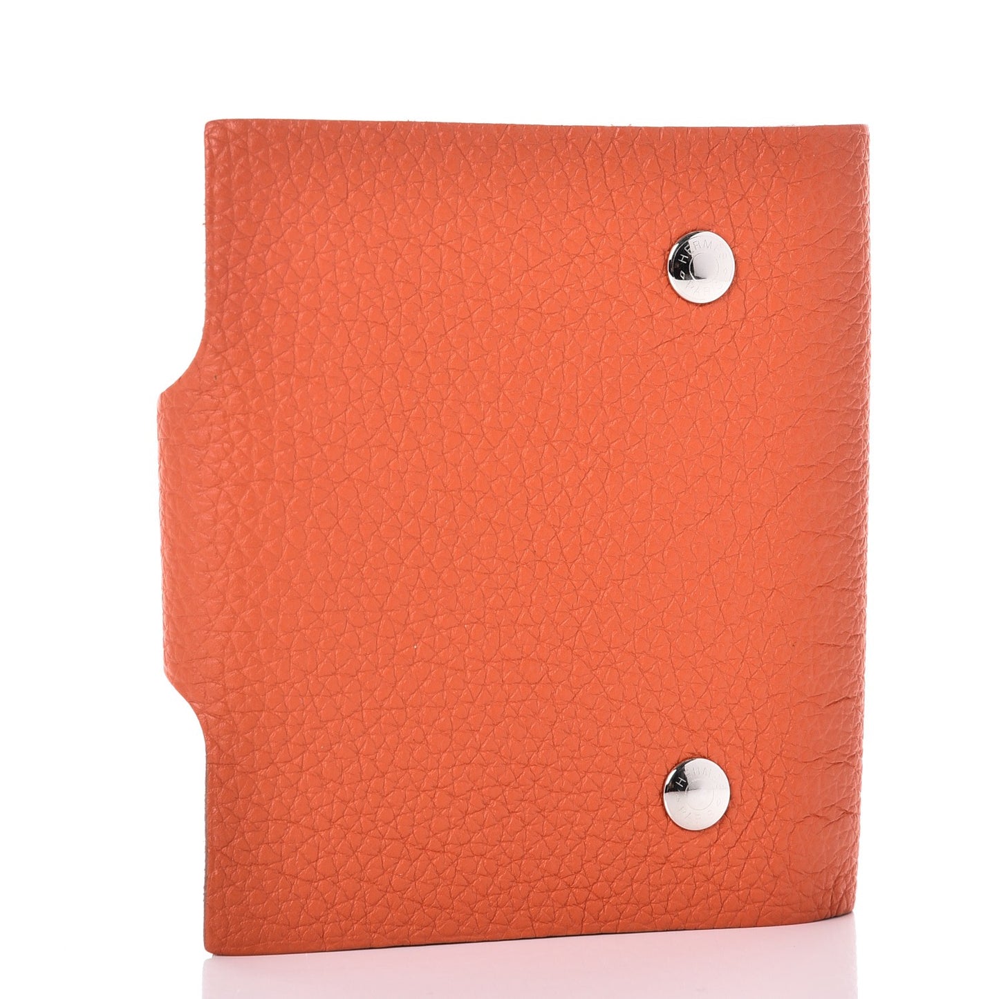 Taurillon Clemence Ulysse Mini Notebook Orange