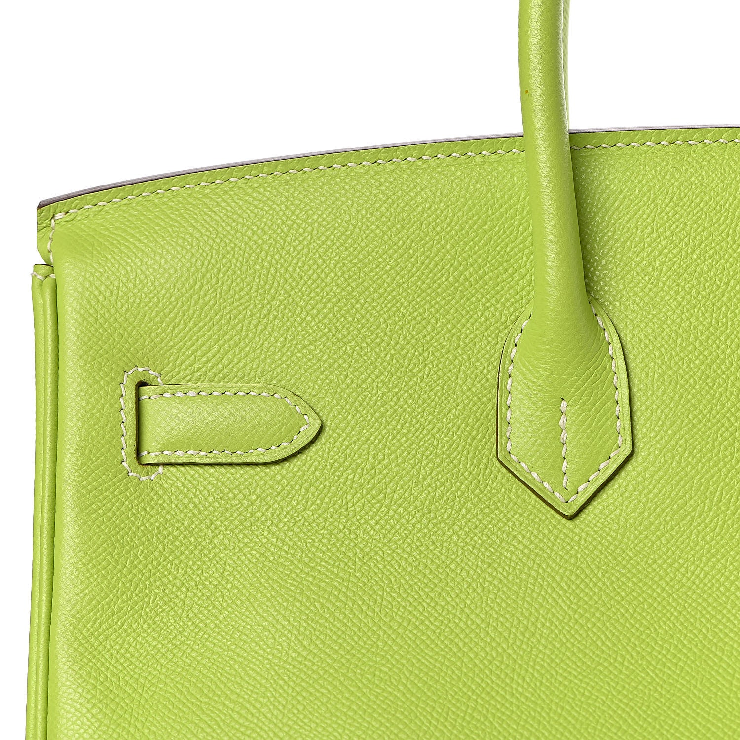 Hermes Epsom Candy Birkin 35 Kiwi Lichen 24 of 41