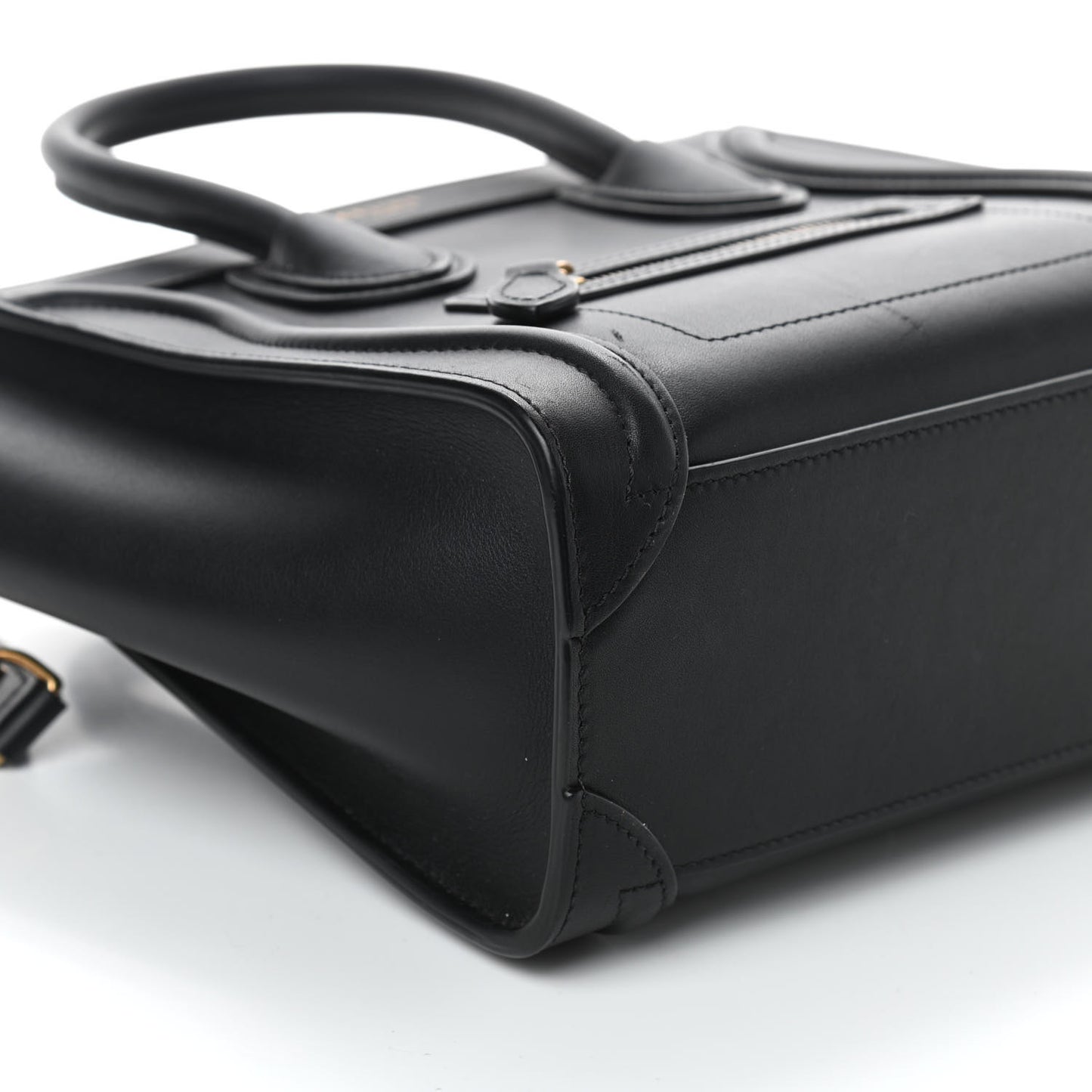 Smooth Calfskin Nano Luggage Black