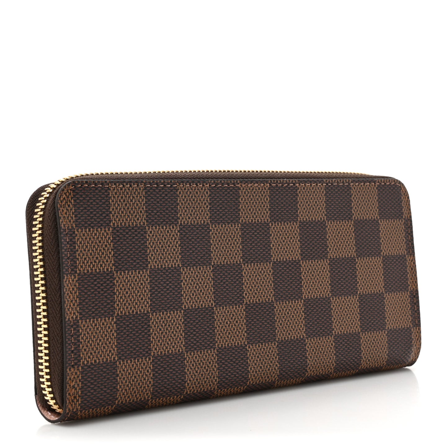 Damier Ebene Clemence Wallet Rose Ballerine