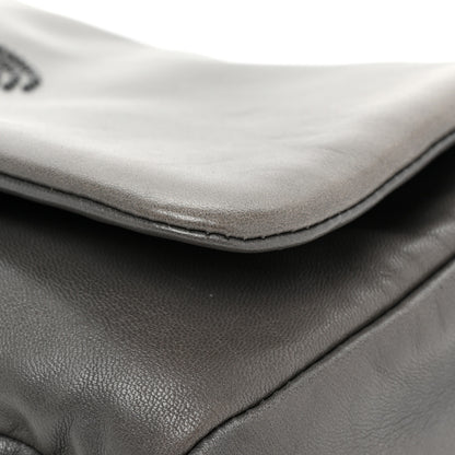 Chanel Lambskin Studded CC East West Flap Grey 9 of 13
