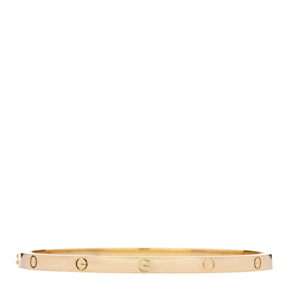 Cartier 18K Yellow Gold Small LOVE Bracelet 17 2 of 9