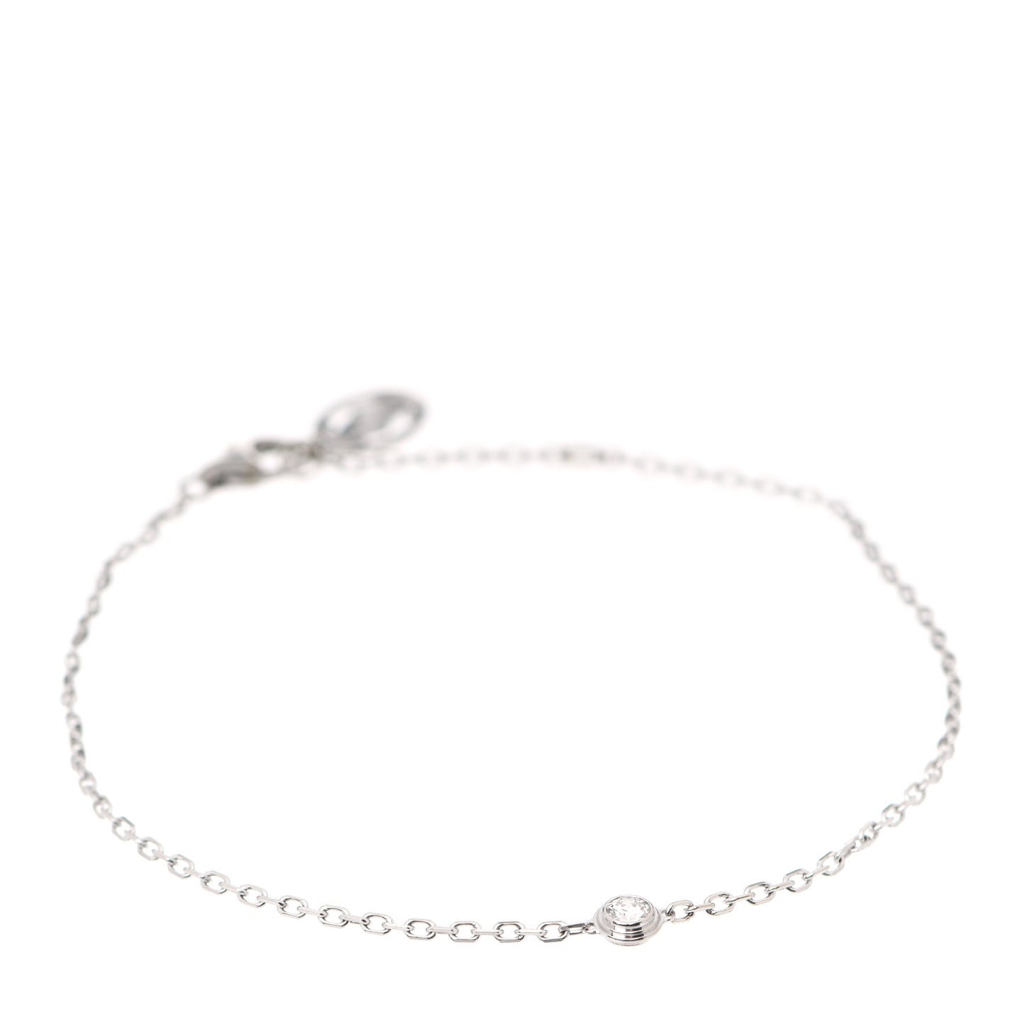 18K White Gold Diamond SM D'Amour Bracelet