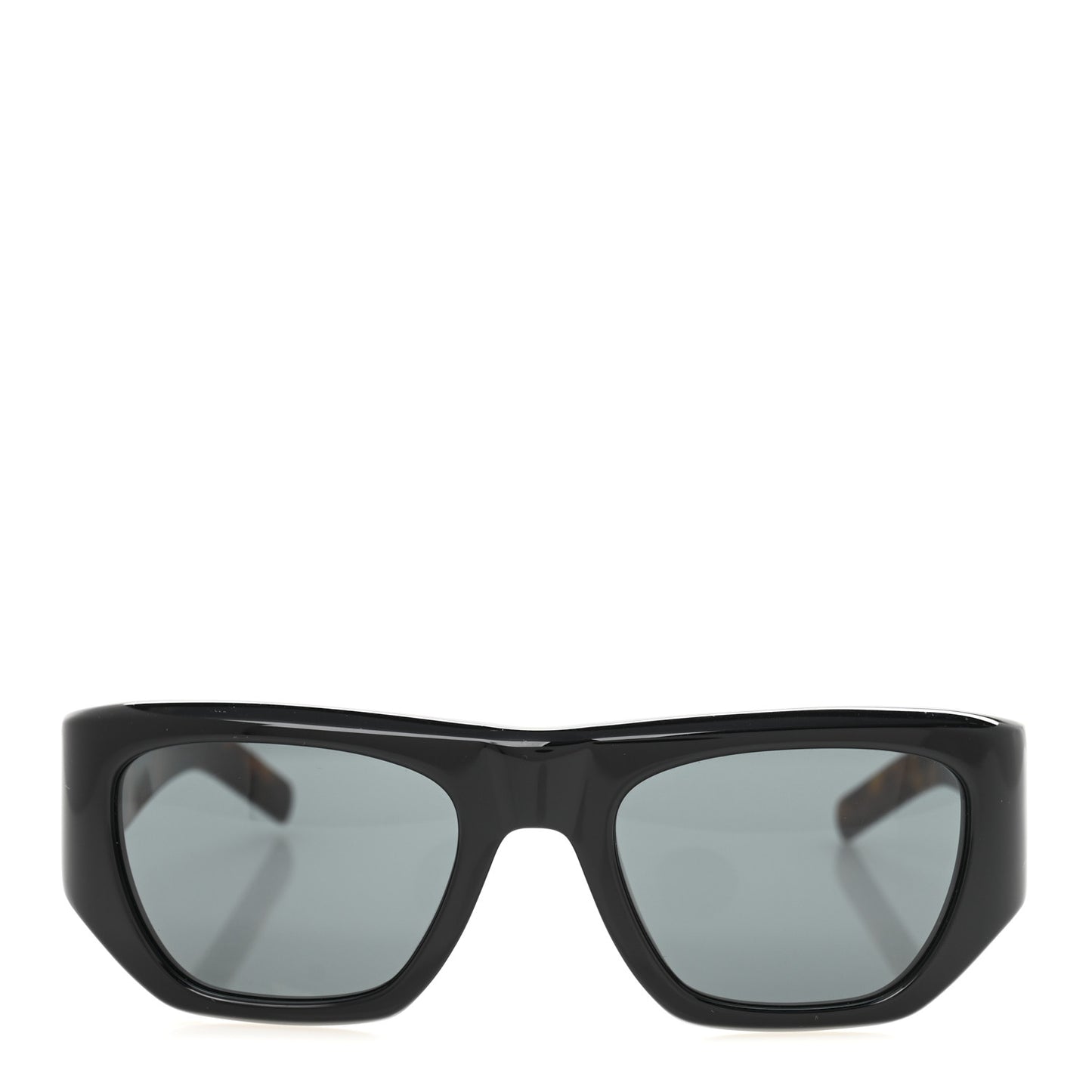 Acetate SL 740 Square Sunglasses Black Tortoise