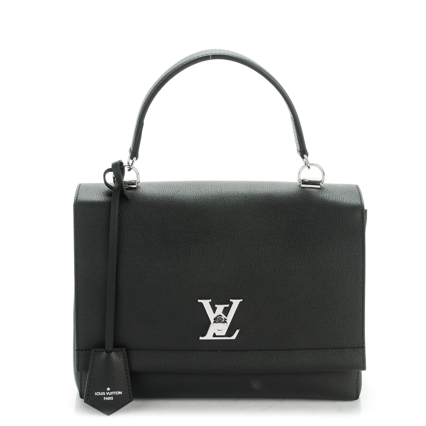 Soft Calfskin Lock Me II Black