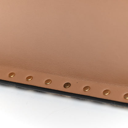 Valentino Garavani Pony Hair Rockstud Frame Bag Leopard 6 of 8