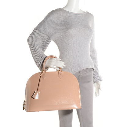 Louis Vuitton Vernis Alma GM Rose Florentin 2 of 7