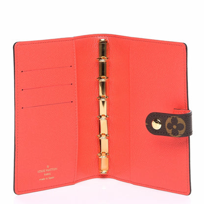 Louis Vuitton Monogram 2015 Christmas Animation Small Ring Agenda Cover Poppy 5 of 7