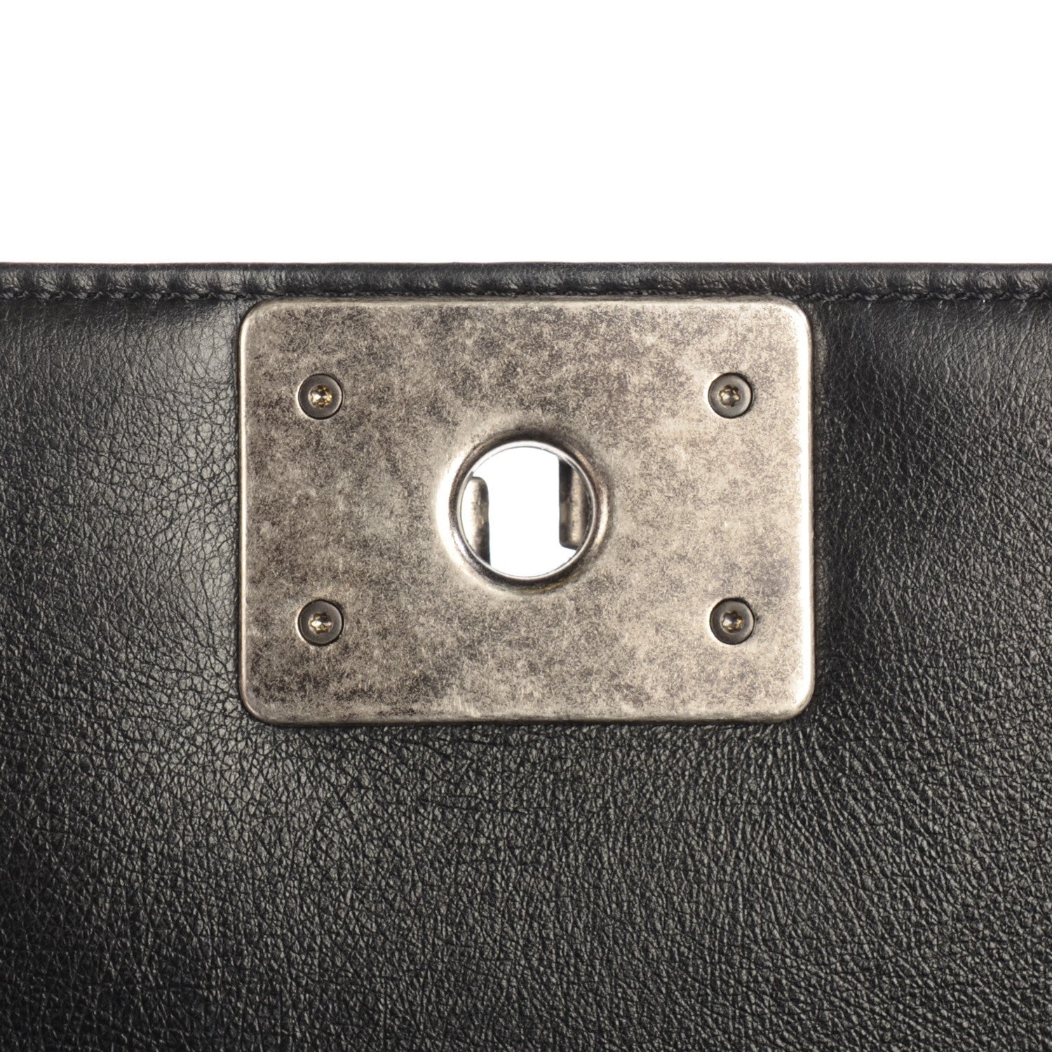 Chanel Calfskin Quilted Large Boy Flap Black 6 of 9