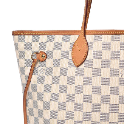 Louis Vuitton Damier Azur Neverfull MM 13 of 21
