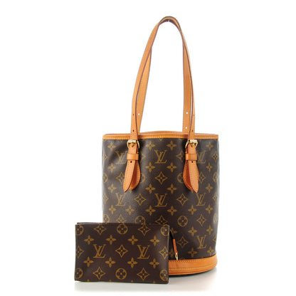 Louis Vuitton Monogram Petit Bucket 23 1 of 10
