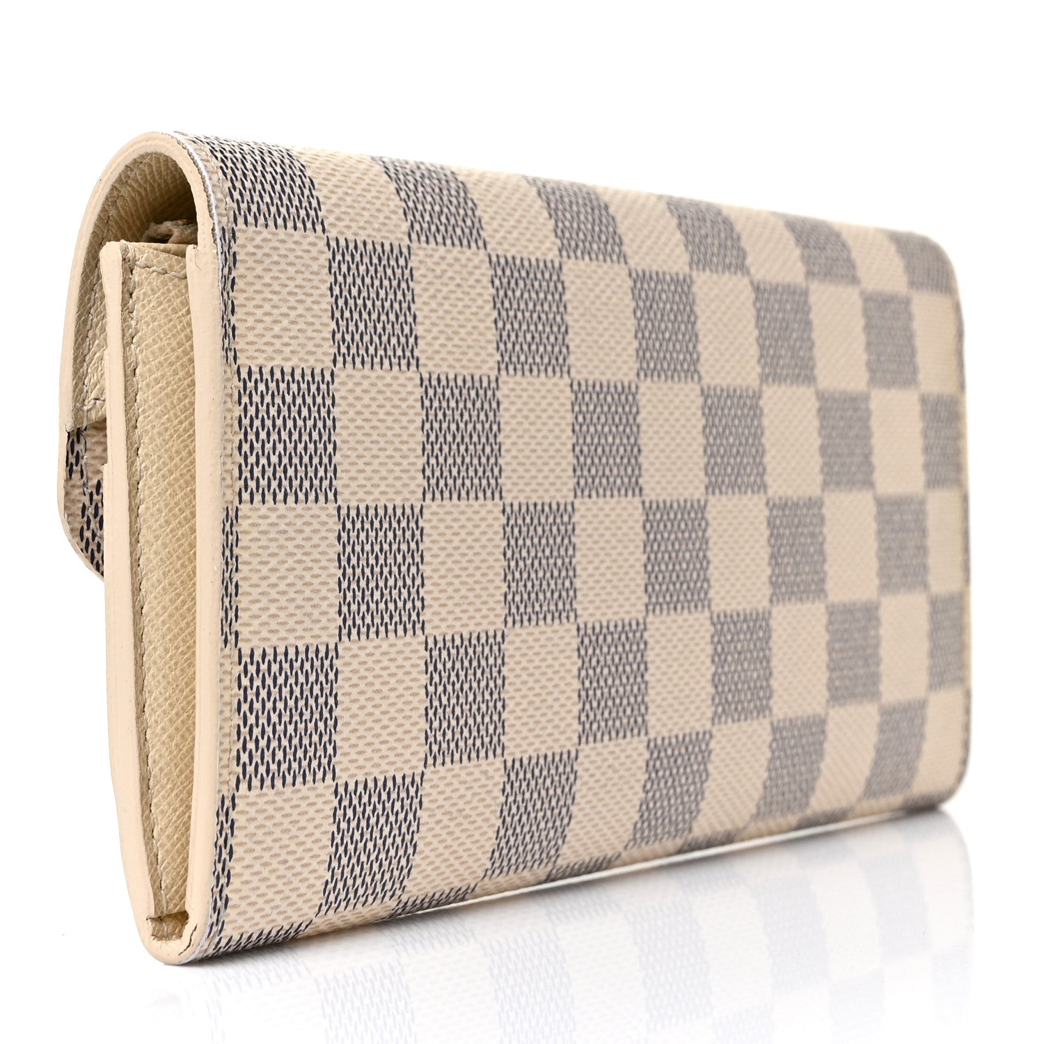 Louis Vuitton Damier Azur Emilie Wallet 3 of 8