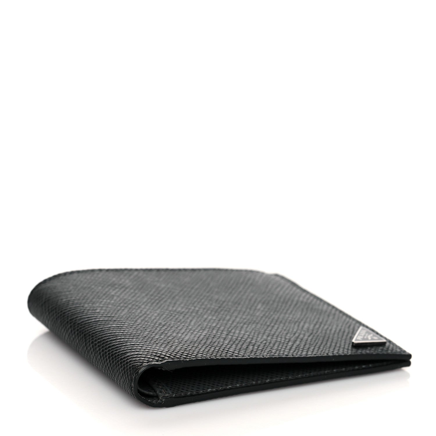 Prada Saffiano Bi-Fold Wallet Black 4 of 8