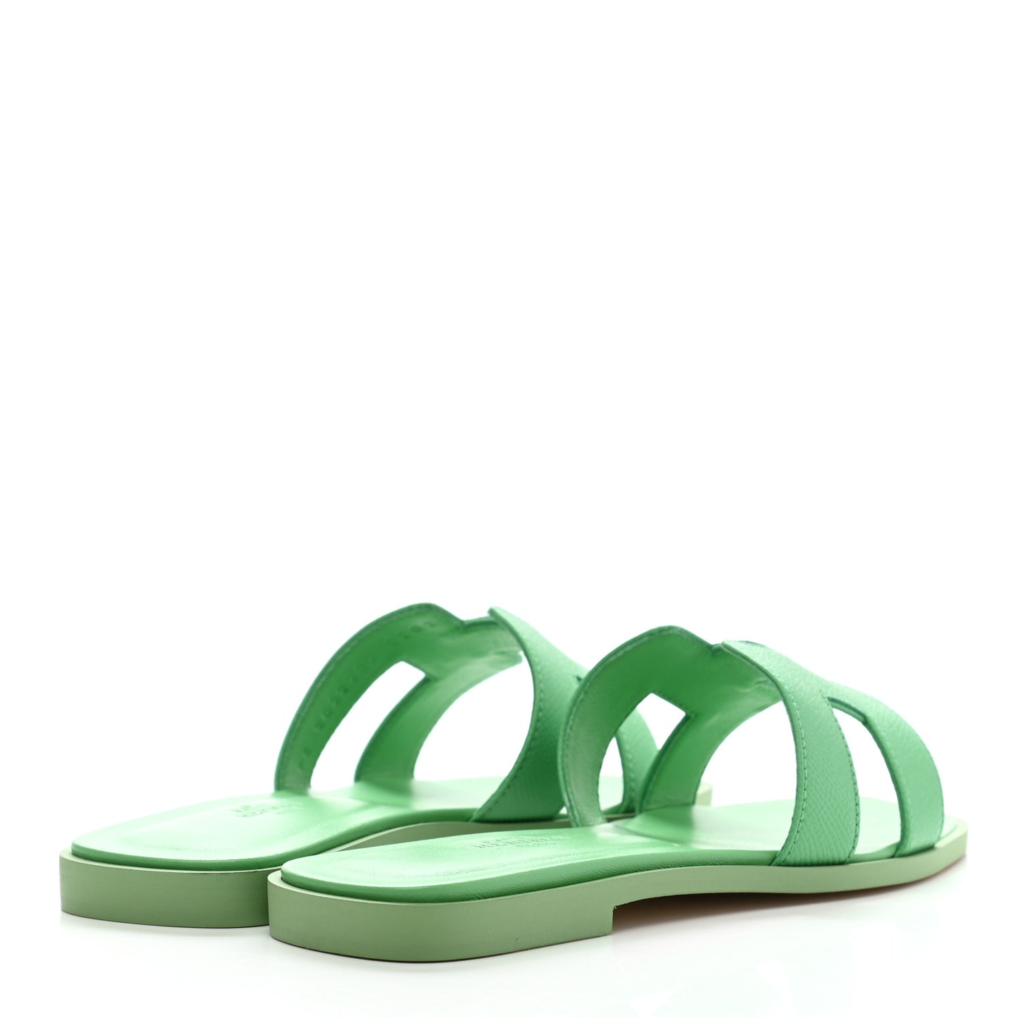 Epsom Oran Sandals 36.5 Vert Pomme