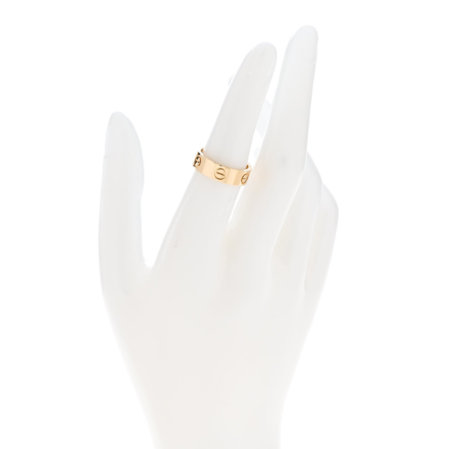 Cartier 18K Yellow Gold 5.5mm LOVE Ring 52 6 2 of 5