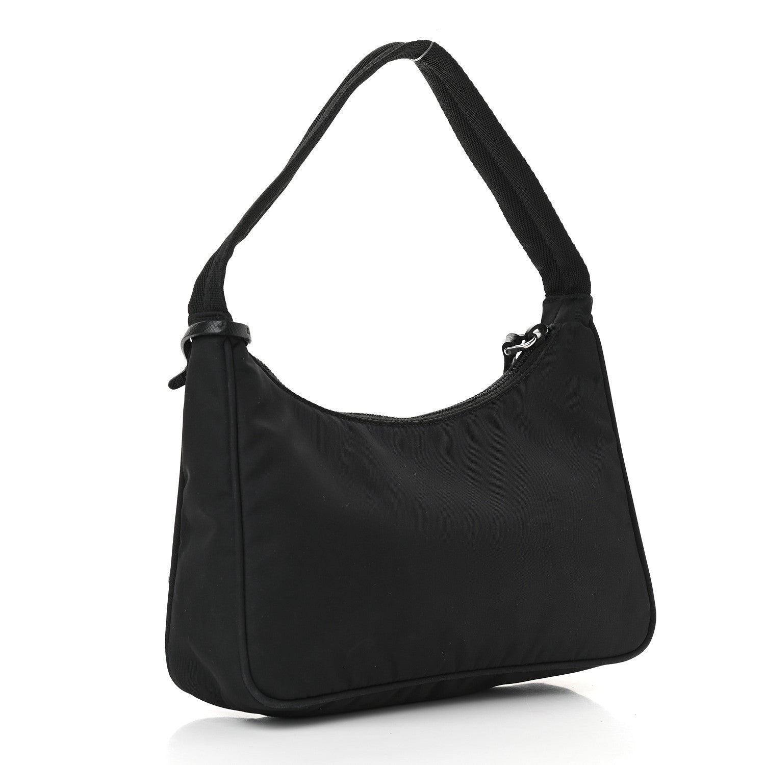 Prada Tessuto Nylon Mini Re-Edition 2000 Bag Black 3 of 8