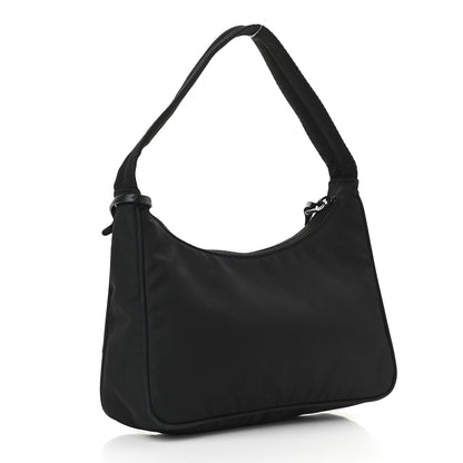 Prada Tessuto Nylon Mini Re-Edition 2000 Bag Black 3 of 8