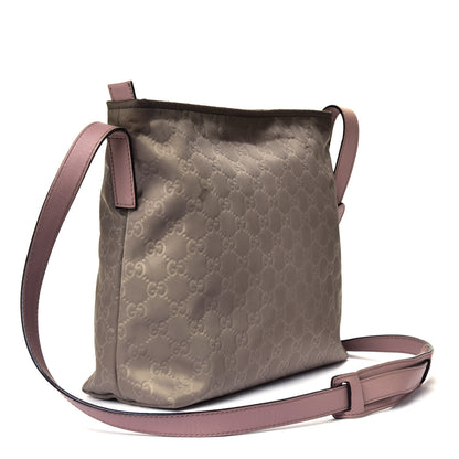 Gucci Nylon Monogram Messenger Beige Pink 2 of 8