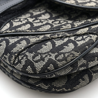 Christian Dior Monogram Double Saddle Bag Black 10 of 12
