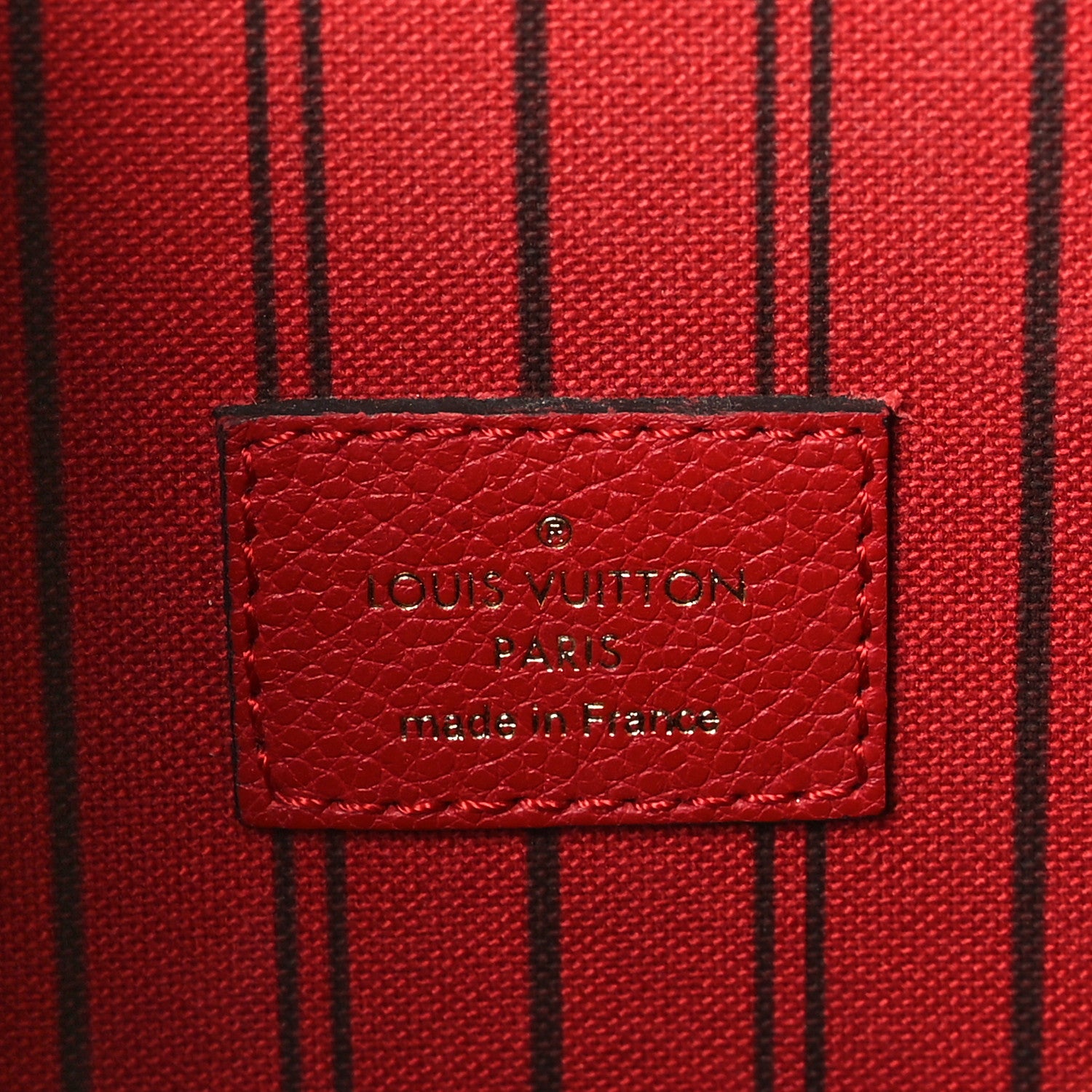 Louis Vuitton Empreinte Pochette Metis Scarlet 6 of 10