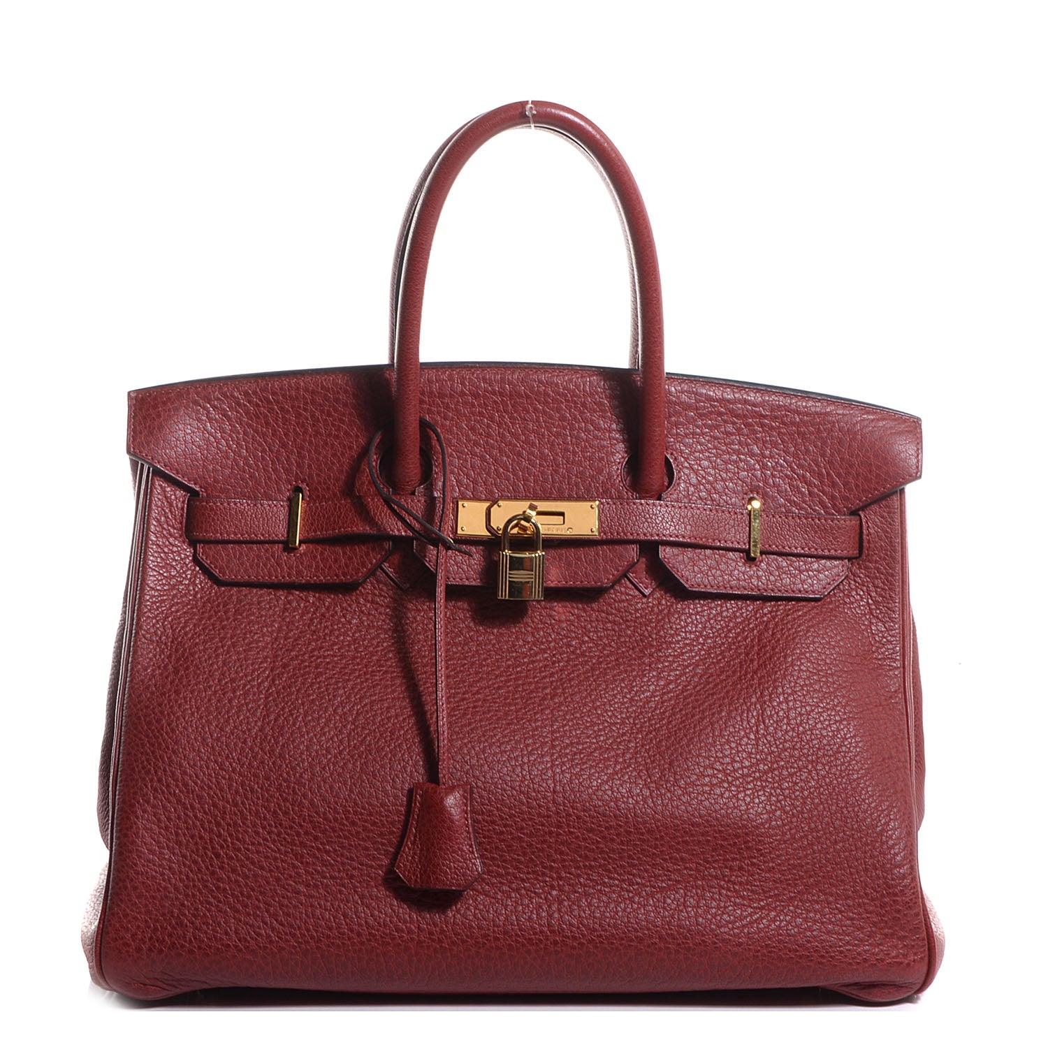 Hermes Buffle Skipper Birkin 35 Rouge H 1 of 25