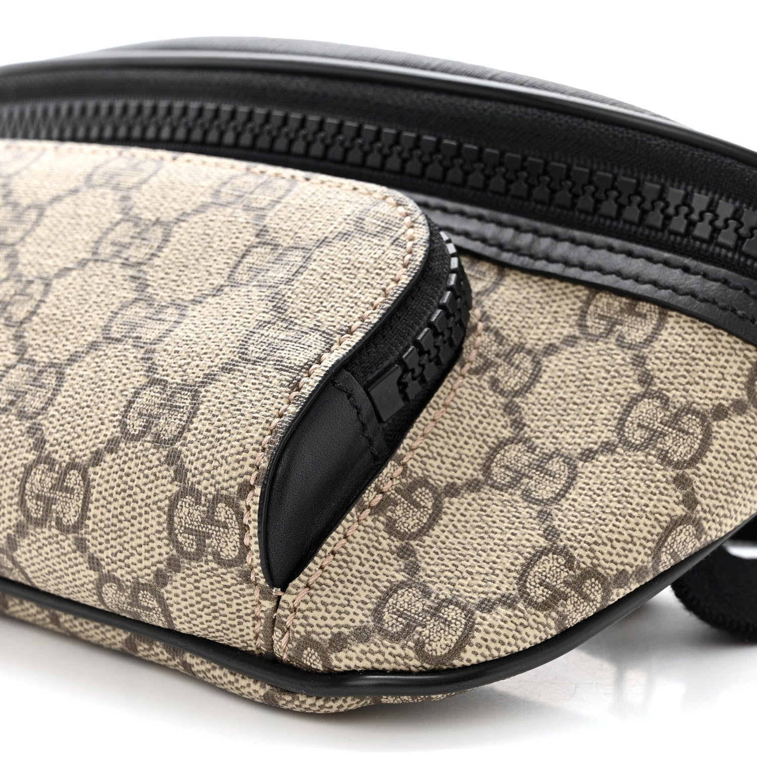 Gucci GG Supreme Monogram Belt Bag Black 11 of 11
